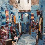 calles de marruecos en Chaouen