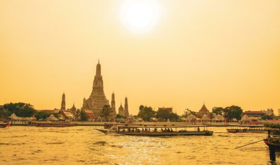 vistas desde el rio de Bangkok TAILANDIA