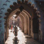 callejon Marrakech MARRUECOS