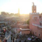 vistas plaza Marrakech MARRUECOS