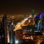 vistas nocturnas de Riad ARABIA SAUDI